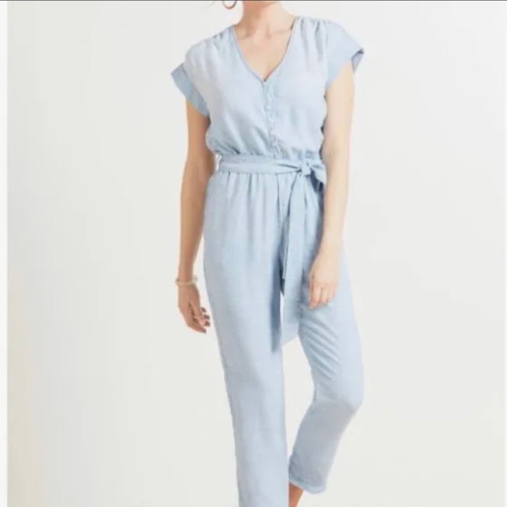 NWOT Cloth & Stone cap sleeve jumpsuit
